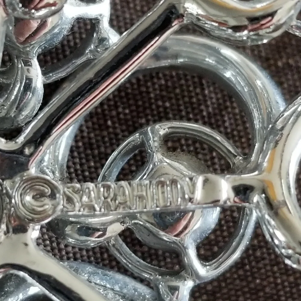 Sarah Coventry Vintage Celestial Ice Brooch